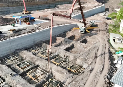 總投資4億元！食品產(chǎn)業(yè)園配套基礎(chǔ)設(shè)施項(xiàng)目施工現(xiàn)場